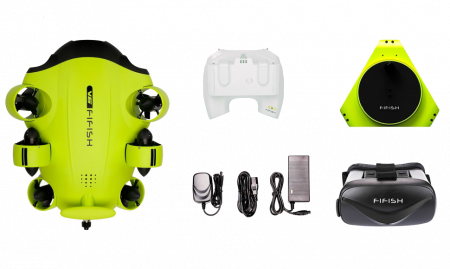 Подводный дрон Fifish V6 + Очки VR от магазина Futumag